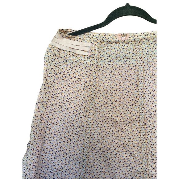 Marc Jacobs Womens Multicolor Floral Print Straight Hemline Mini Skirt Size 4 - Picture 5 of 8